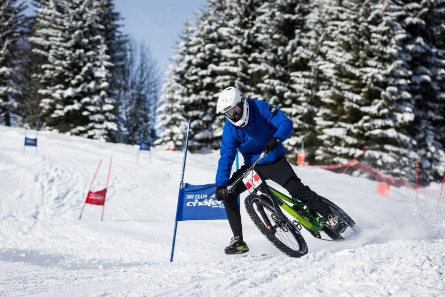 VTT sur neige